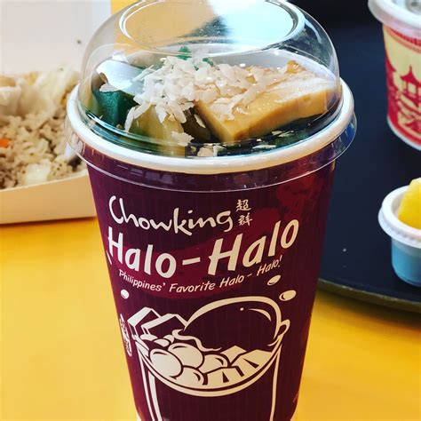 Chowking Halo Halo Take Out