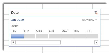 Excel: Timeline Slicer – Office Bytes