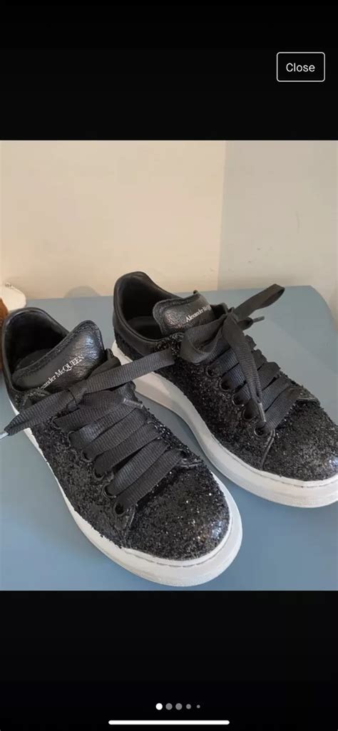 Alexander Mcqueen Sequin Trainers Outlet Bellvalefarms