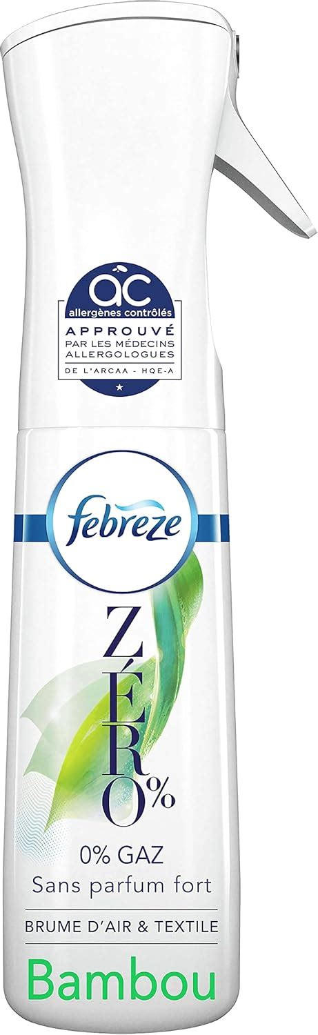 Febreze Zero Textile D Sodorisant Maison Unit S X Ml