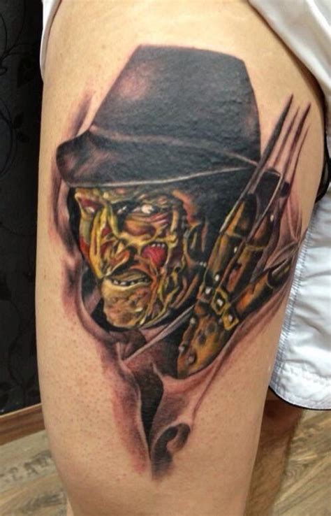 Freddy Krueger Neo Traditional Tattoo Freddy Krueger Tattoos