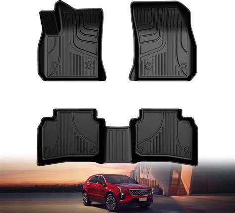 3x Floor Mats Liners Rubber All Weather Protector For Cadillac Xt4 2019 2024 Ebay