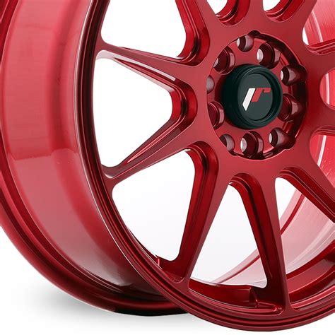 Japan Racing JR11 7 25x17 Platinum Red 17 Alloy Wheels Wheelbase