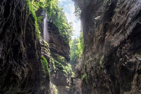 Sunlight Landscape Forest Waterfall Rock Nature Photography