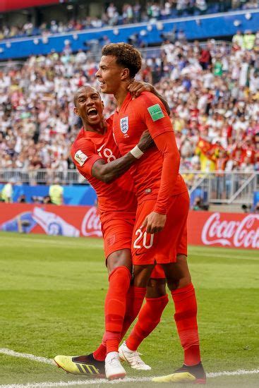 Celebrating Dele Alli England Scoring 02 Editorial Stock Photo Stock