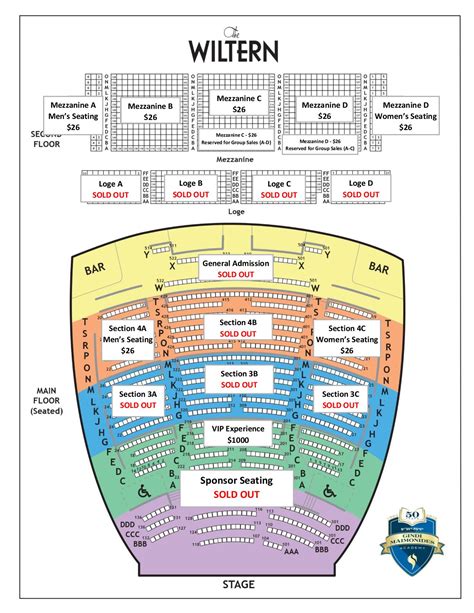 Wiltern Seating Chart Website - Gindi Maimonides Academy | Gindi ...