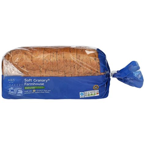 Soft White Farmhouse Bread Loaf Marks Spencer Cyprus