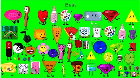 My Best To Worst Object Show Characters List Robjectshows