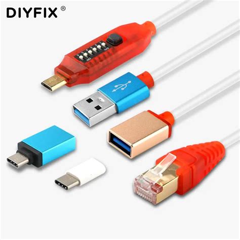 Micro Usb Rj45 All In 1 Boot Cable For Qualcomm Edldfc9008 Mode