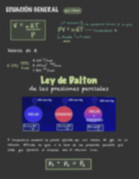 Solution Leyes De Boyle Charles Gay Lussac Ecuaci N General Del Gas