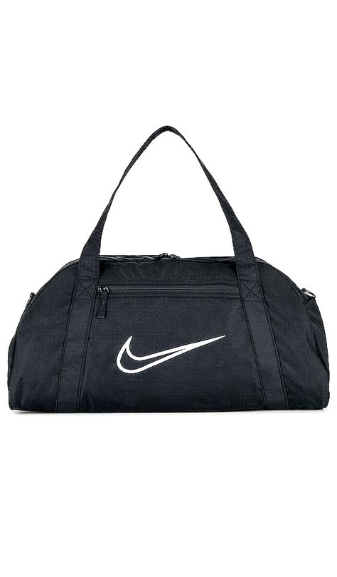 Nike Gym Club Duffel Bag in Black & White | REVOLVE