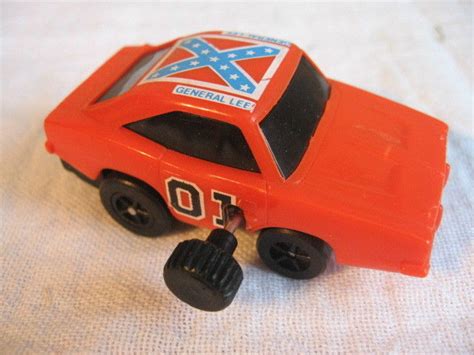 Vintage 1980 Warner Bros The Dukes Of Hazzard General Lee Wind Up Toy