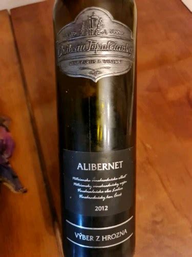 Ch Teau Topo Ianky Alibernet V Ber Z Hrozna Vivino Us