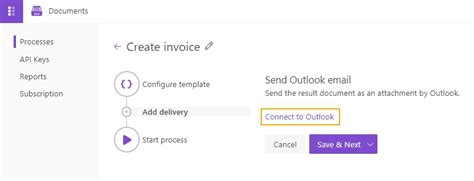 Outlook Delivery Plumsail Documents Documentation