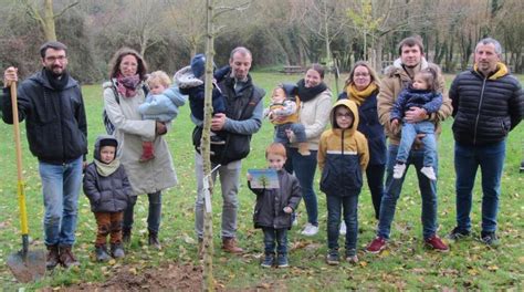 Chemillé en Anjou La plantation dun érable réunit des familles