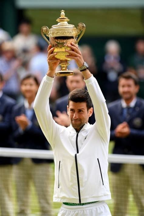 Wimbledon 2019 Novak Djokovic Gana Su 16 Grand Slam Al Vencer A Roger