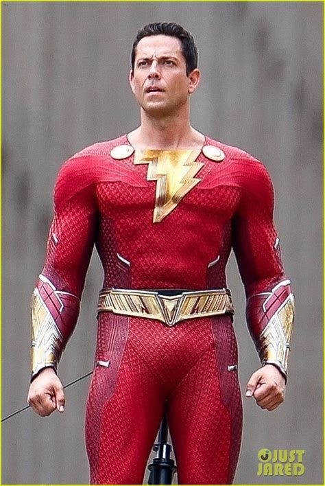 Zachary Levi On The Set Of Shazam Fury Of The Gods Rdccinematic