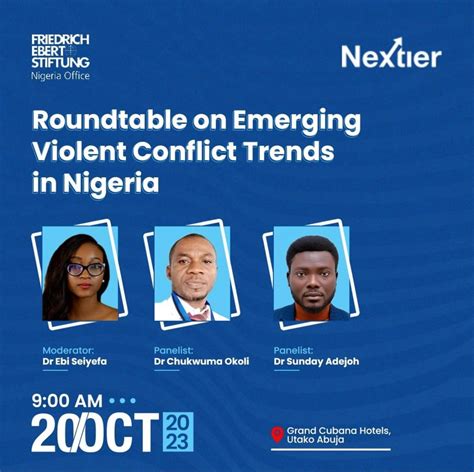The Nextier On Linkedin Friedrich Ebert Stiftung Nigeria And Nextier