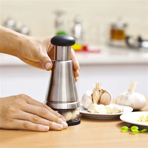 Multifunctional Ginger Garlic Press Grinding Grater Planer Slicer Mini