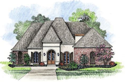 Madden Home Design - The Mandeville Acadian House Plans, French Country ...