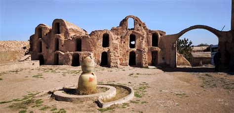 Arco Entrada Ksar O Ksour Ouled Soltane Granero Bereber De Cereales