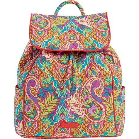 Vera Bradley Drawstring Backpack Retired Prints 73 Liked On