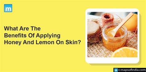 Honey And Lemon Acne Treatment