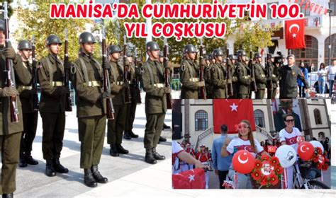 Manisada Cumhuriyetin 100 Yıl coşkusu