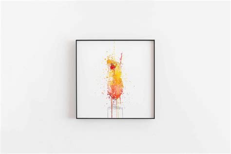 Sex On The Beach Cocktail Wall Art Print We Love Prints