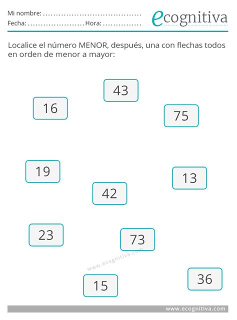 Juegos Mentales Para Adultos Mayores Para Imprimir Ejercicios