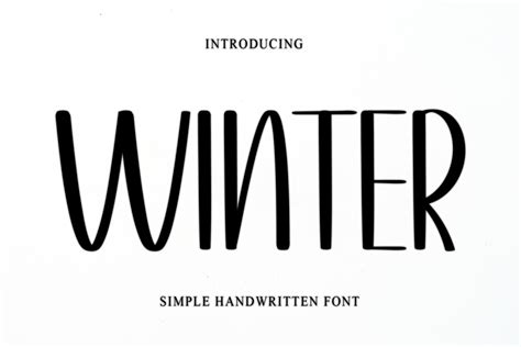 Winter Font By Inermedia Studio · Creative Fabrica