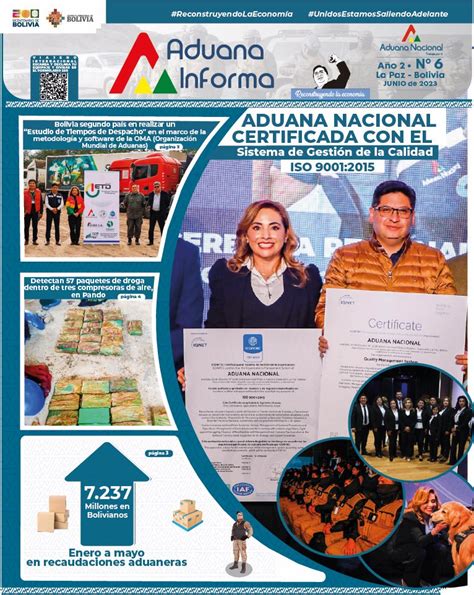 Aduana Nacional De Bolivia On Twitter Aduanainforma La Aduana