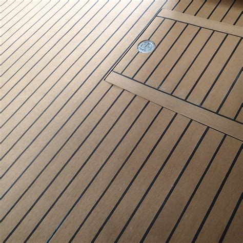 Top Teak Synthetic Marine Teak Decking Flooring