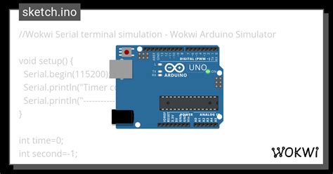 Timer Ino Wokwi Esp Stm Arduino Simulator