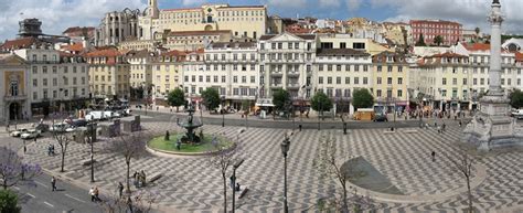 Plaza Del Rossio La Gu A De Lisboa