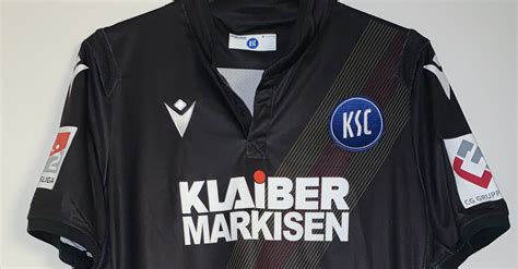 Das Getragene Derby Trikot Von KSC Profi Marc Lorenz