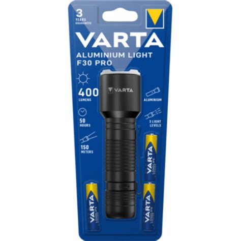 Pile Torce Torcia Varta Aluminium Light F