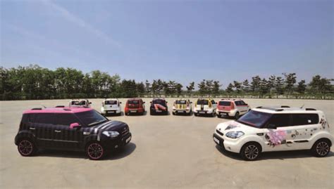 KIA Soul ตกแต่งลวดลายสวย ๆ | Kia soul, Kia, Toy car