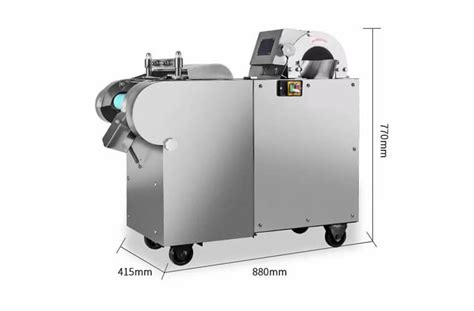 Multifunctional Vegetable Cutting Machine For Leafyrootstem Vegetables
