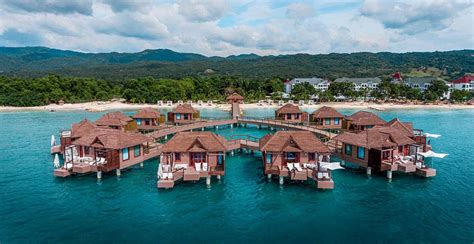 Overwater Bungalow Honeymoon Sandals Over Water, Jamaica, Vacation Rentals