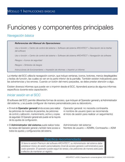 C4000 Guia De Capacitacion Usuario Manual Abbott Pdf