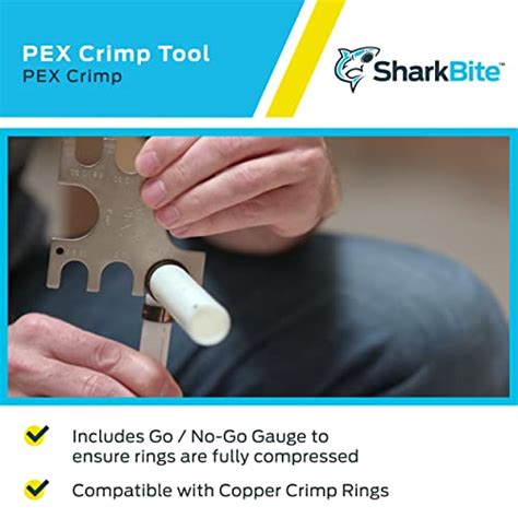 Sharkbite 1 2 Inch To 3 4 Inch Pex Crimp Tool Dual Head With Orange Handles 23251 Pricepulse