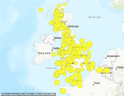 Britains Worst Earthquakes Revealed Interactive Maps Chart The Most