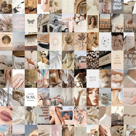 Nude Aesthetic Collage Etsy