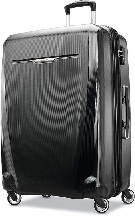 Samsonite Winfield Dlx Hardside Expandable Luggage Black Checked