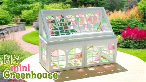 Diy Desk Greenhouse How To Make Mini Greenhouse Plant Nursery From