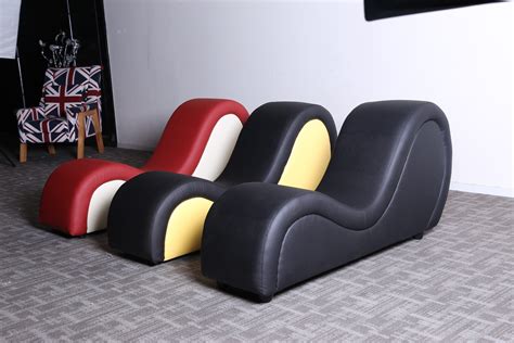 Kama Sutra Chaise Tantra Chair Sex Sofa Love Couch Yoga Seat Red White