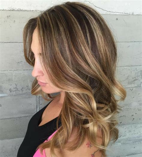 Impressionante Balayage Biondo Su Capelli Castani Foto Mina