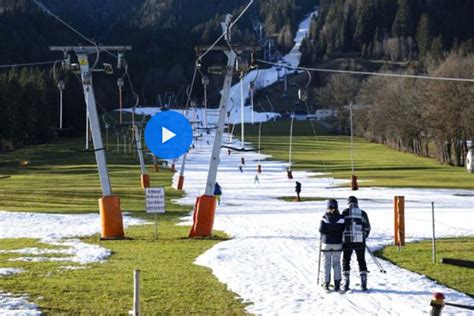 Europe Des Stations De Ski Ferm Es Faute De Neige Open Jaw Qu Bec