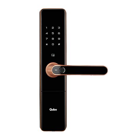 Buy Qubo Smart Door Lock Voice Assistant Oc Hlm01cu1 Copper Online Croma